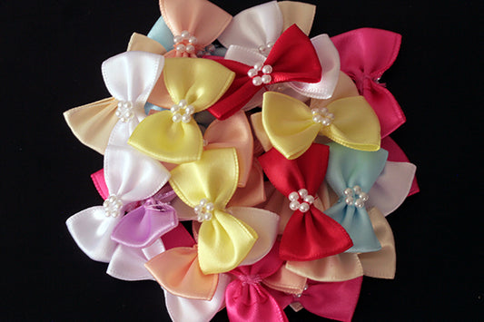 Satin bows