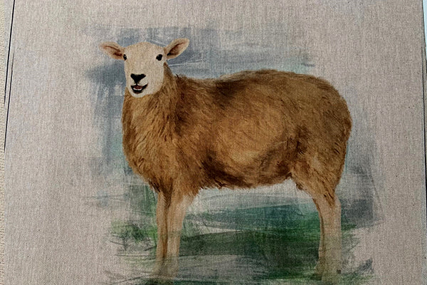 Fabric panel - Sheep