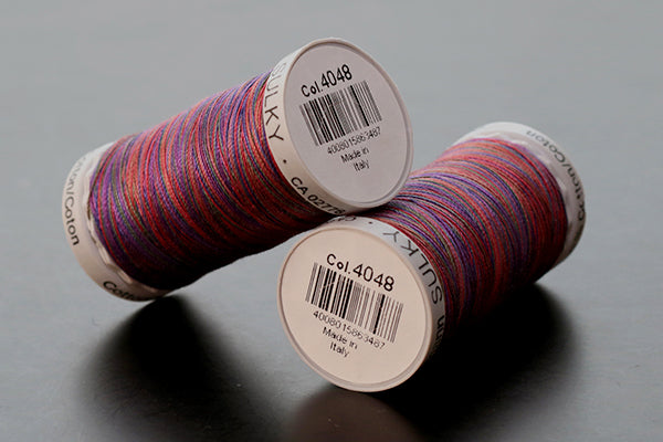 Gutermann Sulky Variegated Cotton Machine Embroidery Thread