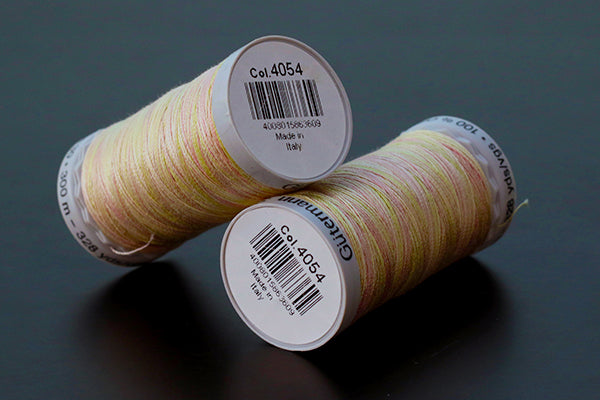 Gutermann Sulky Variegated Cotton Machine Embroidery Thread