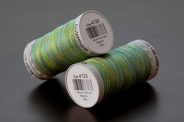 Gutermann Sulky Variegated Cotton Machine Embroidery Thread