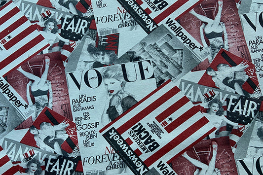 Vogue Popart Canvas print, 190gsm, 75% cotton