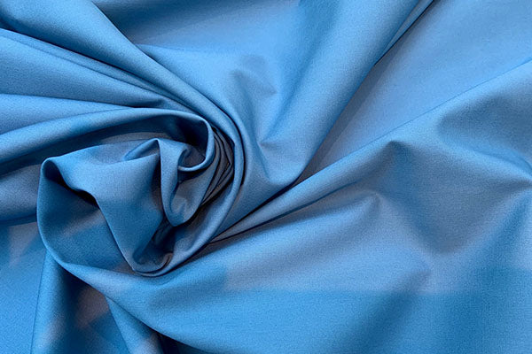 100% Cotton poplin plain dyed fabric wodge